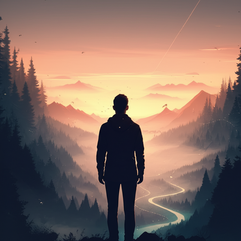 Individual experiencing the Reflected Best Self Exercise